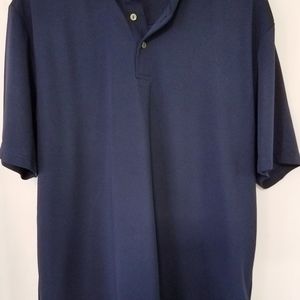 Ben Hogan Performance Mens Navy Polo Nwt Size Large